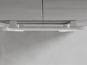 MEXEN - Urán vykurovací rebrík/radiátor 1800 x 600 mm, 923 W, biela W105-1800-600-00-20