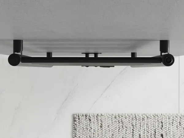 MEXEN - Yodo vykurovací rebrík/radiátor 1200 x 500 mm, 389 W, čierna W113-1200-500-00-70
