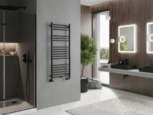 MEXEN - Yodo vykurovací rebrík/radiátor 1200 x 500 mm, 389 W, čierna W113-1200-500-00-70