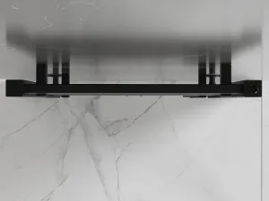 MEXEN - Plutón vykurovací rebrík/radiátor 800 x 600 mm, 471 W, čierna W106-0800-600-00-70
