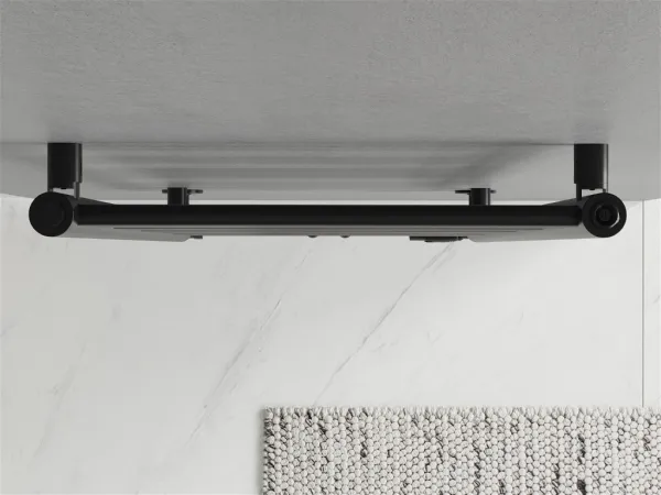 MEXEN - Yodo vykurovací rebrík/radiátor 1200 x 500 mm, 389 W, čierna W113-1200-500-00-70