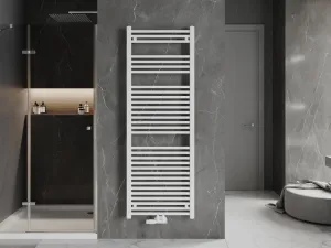 MEXEN - Plutón vykurovací rebrík/radiátor 1700 x 600 mm, 980 W, biela W106-1700-600-00-20