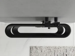 MEXEN - Ops vykurovací rebrík/radiátor 1000 x 550 mm, 517 W, čierna W122-1000-550-00-70