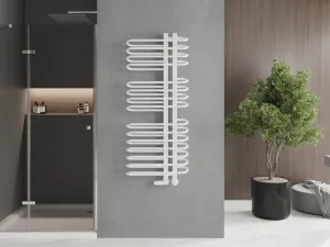 MEXEN - Ops vykurovací rebrík/radiátor 1300 x 550 mm, 694 W, biela W122-1300-550-00-20