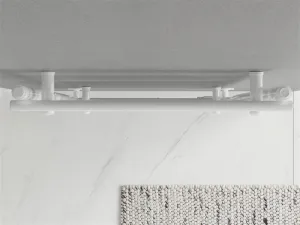MEXEN - Sol vykurovací rebrík/radiátor 1200 x 600 mm, 658 W, biela W125-1200-600-00-20