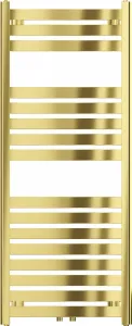MEXEN - Urán vykurovací rebrík/radiátor 1200 x 500 mm, 416 W, zlatá W105-1200-500-00-50