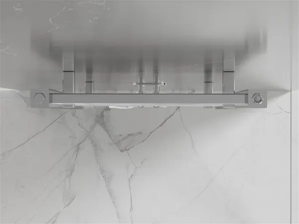 MEXEN - Plutón vykurovací rebrík/radiátor 1200 x 500 mm, 487 W, chróm W106-1200-500-00-01