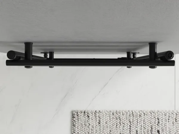 MEXEN - Sol vykurovací rebrík/radiátor 1200 x 600 mm, 658 W, čierna W125-1200-600-00-70
