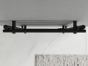 MEXEN - Sol vykurovací rebrík/radiátor 1200 x 600 mm, 658 W, čierna W125-1200-600-00-70