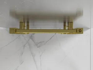 MEXEN - Plutón vykurovací rebrík/radiátor 1200 x 500 mm, 487 W, zlatá W106-1200-500-00-50