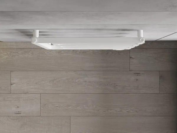 MEXEN - Floryda vykurovací rebrík/radiátor 1080 x 600 mm, 358 W, biela W206-1080-600-00-20