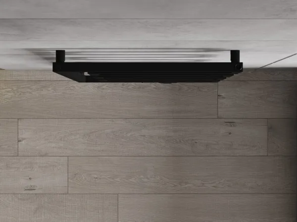 MEXEN - Floryda vykurovací rebrík/radiátor 1080 x 600 mm, 358 W, čierny W206-1080-600-00-70