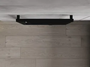 MEXEN - Floryda vykurovací rebrík/radiátor 1080 x 600 mm, 358 W, čierny W206-1080-600-00-70