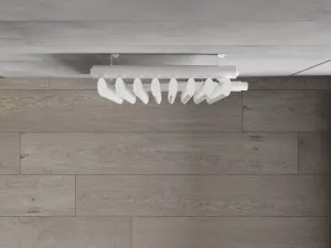 MEXEN - Atlanta vykurovací rebrík/radiátor 1200 x 405 mm, 646 W, biela W211-1200-405-00-20