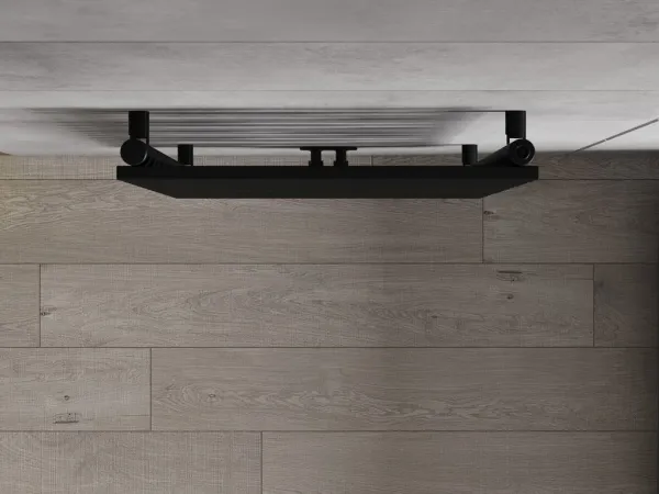 MEXEN - Provo vykurovací rebrík/radiátor 1125 x 600 mm, 799 W, čierny W209-1125-600-00-70