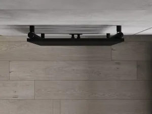 MEXEN - Provo vykurovací rebrík/radiátor 1125 x 600 mm, 799 W, čierny W209-1125-600-00-70