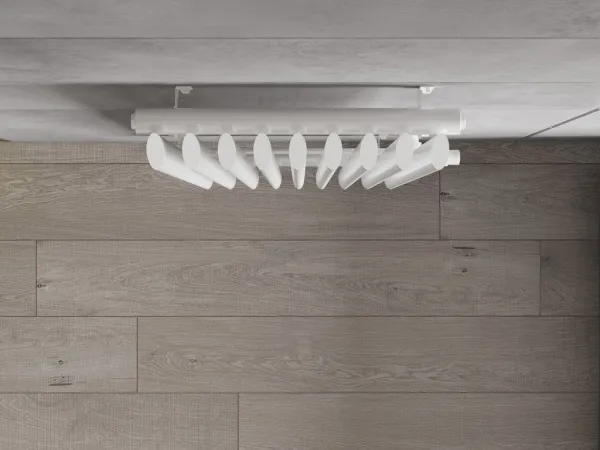 MEXEN - Atlanta vykurovací rebrík/radiátor 1500 x 460 mm, 894 W, biela W211-1500-460-00-20