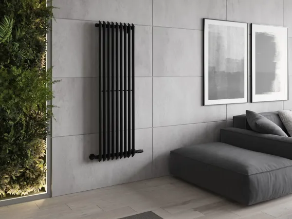MEXEN - Atlanta vykurovací rebrík/radiátor 1500 x 460 mm, 894 W, čierny W211-1500-460-00-70