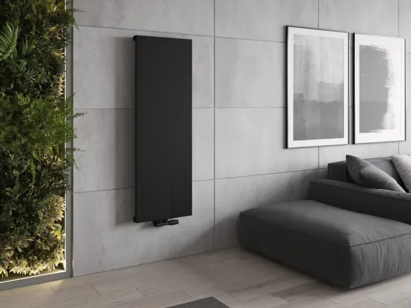 MEXEN - Kúrka vykurovací rebrík/radiátor 1400 x 400 mm, 995 W, čierny W210-1400-480-00-70