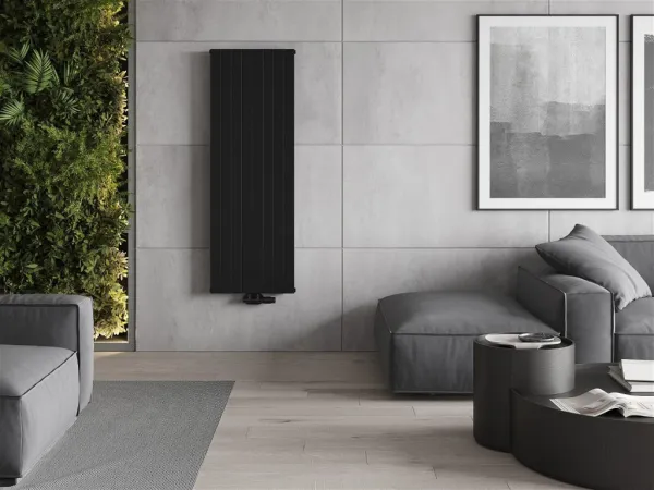 MEXEN - Kúrka vykurovací rebrík/radiátor 1400 x 400 mm, 995 W, čierny W210-1400-480-00-70