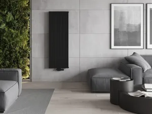 MEXEN - Kúrka vykurovací rebrík/radiátor 1400 x 400 mm, 995 W, čierny W210-1400-480-00-70