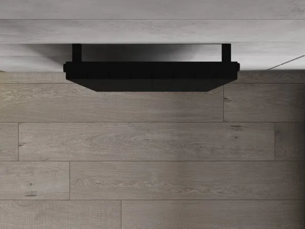 MEXEN - Kúrka vykurovací rebrík/radiátor 1400 x 400 mm, 995 W, čierny W210-1400-480-00-70
