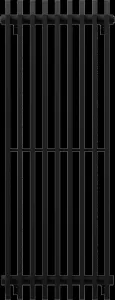 MEXEN - Aurora vykurovací rebrík/radiátor 1200 x 450 mm, 917 W, čierny W212-1200-450-00-70