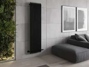 MEXEN - Aurora vykurovací rebrík/radiátor 1800 x 450 mm, 1347 W, čierny W212-1800-450-00-70