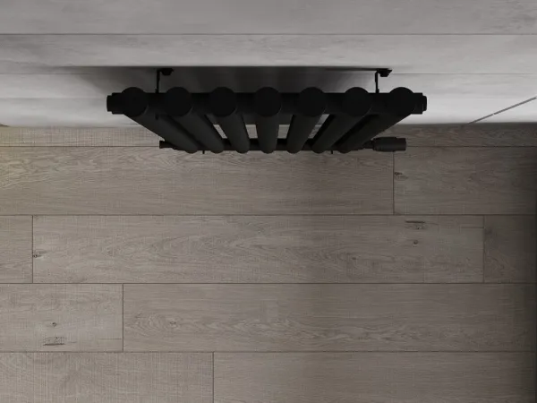 MEXEN - Texas vykurovací rebrík/radiátor 1800 x 460 mm, 719 W, čierny W203-1800-460-00-70