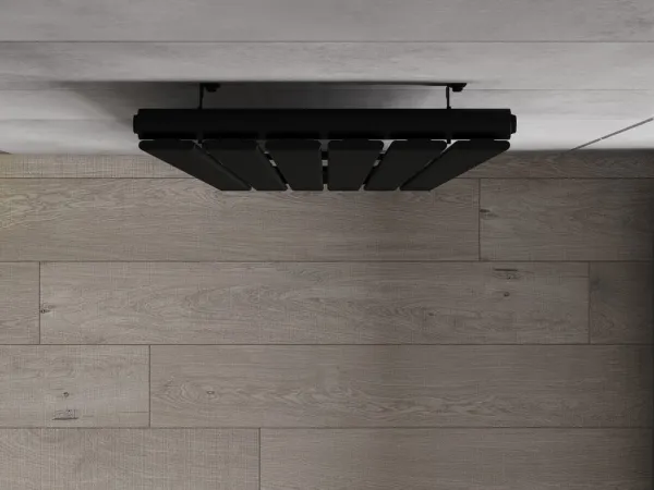 MEXEN - Boston vykurovací rebrík/radiátor 1800 x 452 mm, 888 W, čierny W213-1800-452-00-70