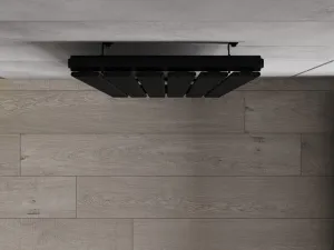 MEXEN - Boston vykurovací rebrík/radiátor 1800 x 452 mm, 888 W, čierny W213-1800-452-00-70