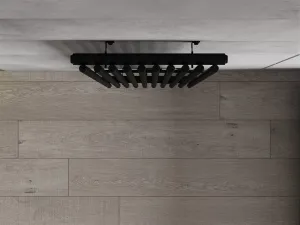 MEXEN - Tulsa vykurovací rebrík/radiátor 1600 x 420 mm, 613 W, čierny W219-1600-420-00-70