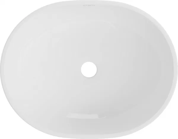 MEXEN - Viki umývadlo na dosku 48 x 35, biela/zlatá 21054806