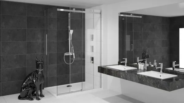 REA/S - Sprchovací kút Nixon 90x120 ĽAVÝ KPL-00419