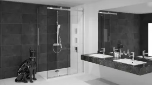 REA/S - Sprchovací kút Nixon 90x120 ĽAVÝ KPL-00419