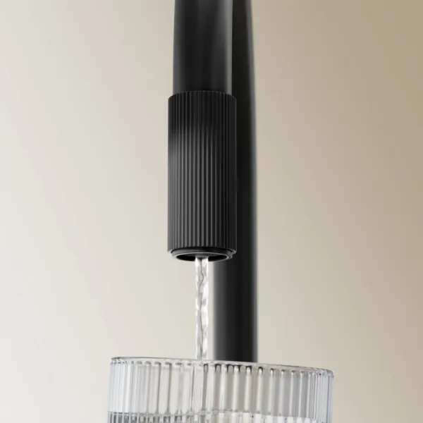 OMNIRES OMNIRES - Drezová batéria (kompatibilná s akýmkoľvek systémom filtrácie vody), čierna mat SW9057BL