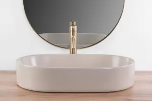 REA - Umývadlo na dosku NADIA 60 BEIGE MATT REA-U9661