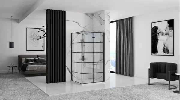 REA/S - Sprchovací kút MOLIER 80x80 KPL-K8537
