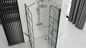 REA/S - Sprchovací kút MOLIER 80x80 KPL-K8537