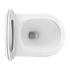 OMNIRES - OTTAWA bezrámové závesné WC so sedátkom, 49x36,5 cm, matná biela OTTAWAMWBM
