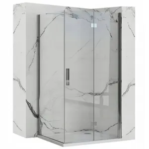 REA/S - Sprchová kabína Molier Chrom 90x90 KPL-K0539