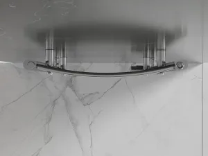 MEXEN - Helios vykurovací rebrík/radiátor 800 x 500 mm, 303 W, chróm W103-0800-500-00-01
