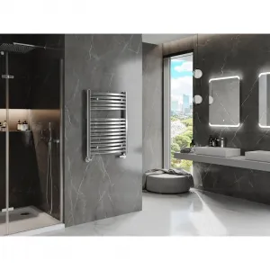 MEXEN - Helios vykurovací rebrík/radiátor 800 x 600 mm, 355 W, chróm W103-0800-600-00-01