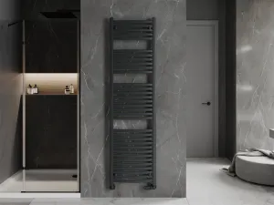 MEXEN - Helios vykurovací rebrík/radiátor 1800 x 500 mm, 850 W, antracit W103-1800-500-00-66