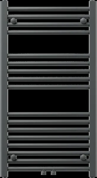 MEXEN - Ares vykurovací rebrík/radiátor 900 x 500 mm, 372 W, antracit W102-0900-500-00-66