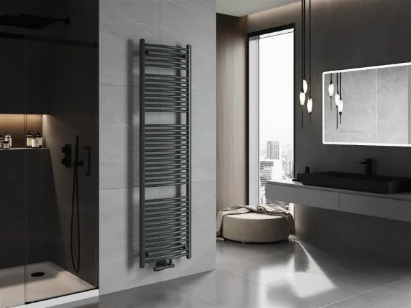 MEXEN - Ares vykurovací rebrík/radiátor 1800 x 500 mm, 820 W, antracit W102-1800-500-00-66