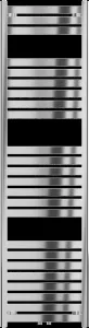 MEXEN - Urán vykurovací rebrík/radiátor 1800 x 500 mm, 624 W, chróm W105-1800-500-00-01