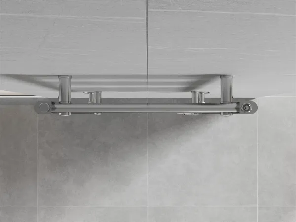 MEXEN - Mars vykurovací rebrík/radiátor 700 x 500 mm, 224 W, chróm W110-0700-500-00-01