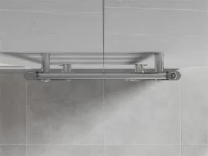 MEXEN - Mars vykurovací rebrík/radiátor 700 x 500 mm, 224 W, chróm W110-0700-500-00-01