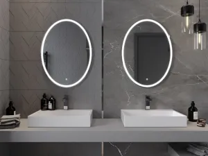 MEXEN - Elz zrkadlo s osvetlením 60 x 80, LED 6000K, 9802-060-080-611-00
